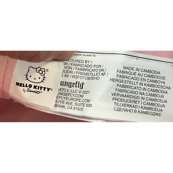 New! Loungefly Hello Kitty Monster Bright Rainbow Costumes Mini Backpack - Picture 8 of 9